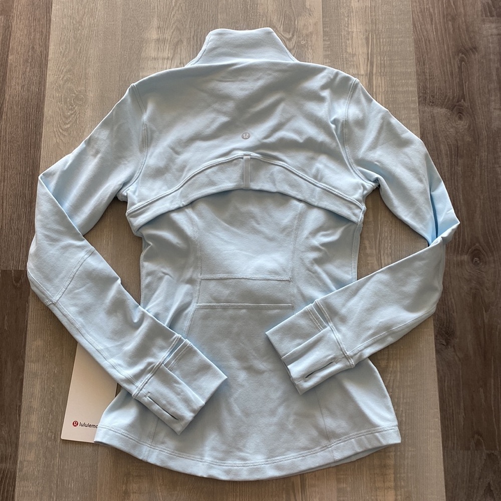 NWT Lululemon Define Jacket *Luon Powder Blue Size 4 - Picture 11 of 11